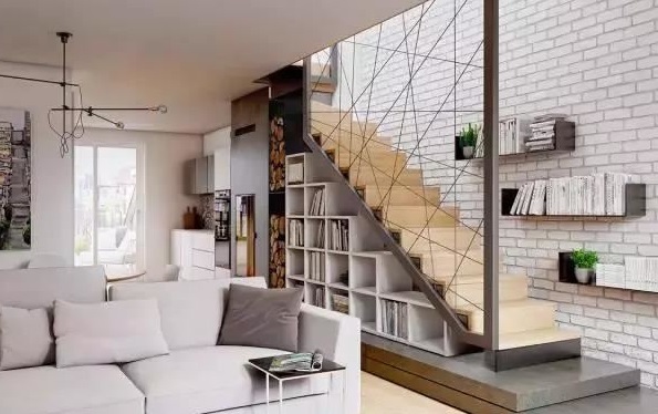 嫌房子收納空間不夠？教你巧用樓梯下三角空間