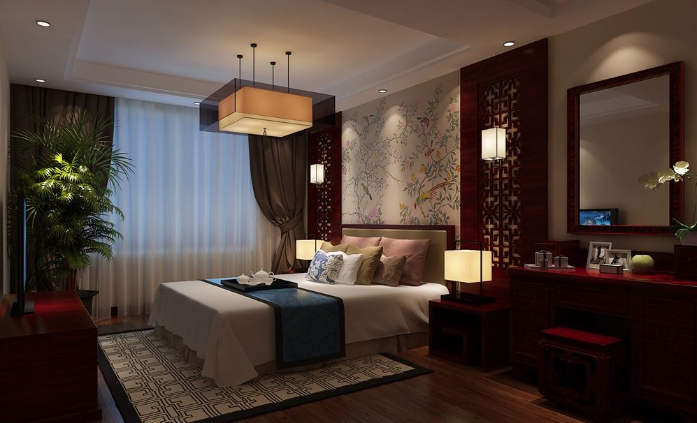 【中滬紅螞蟻裝潢】新中式臥室裝修怎么做才好看？這幾點(diǎn)做好臥室裝修全搞定